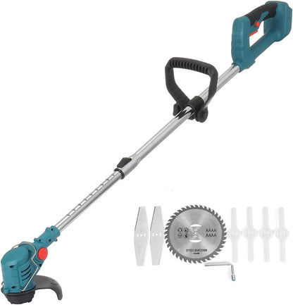 BODORME Desbrozadora y bordeadora de Hilo Recortadora de césped eléctrica de 21 V