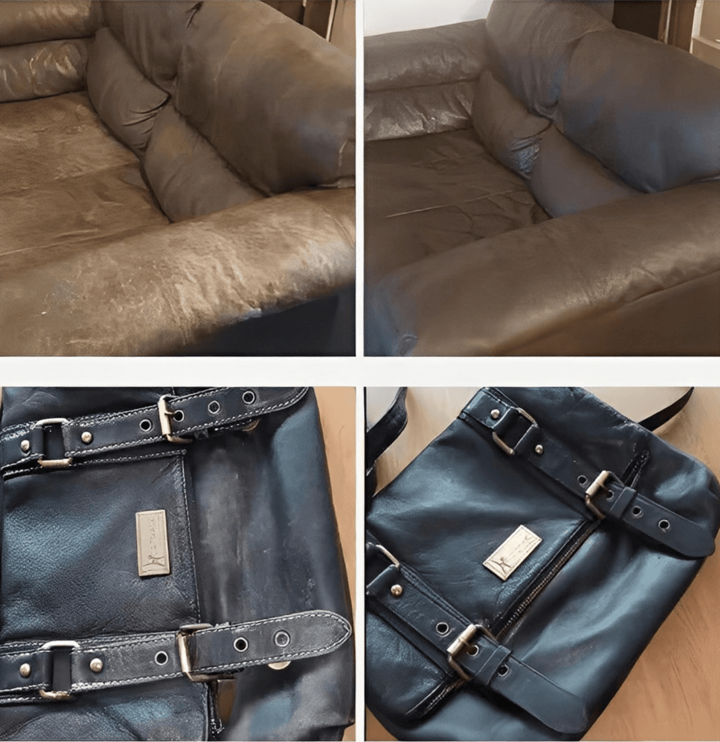 La Rejuveneción Mágica para tu Cuero: Borra Arañazos, Revive el Color y Extiende su Vida por Años.