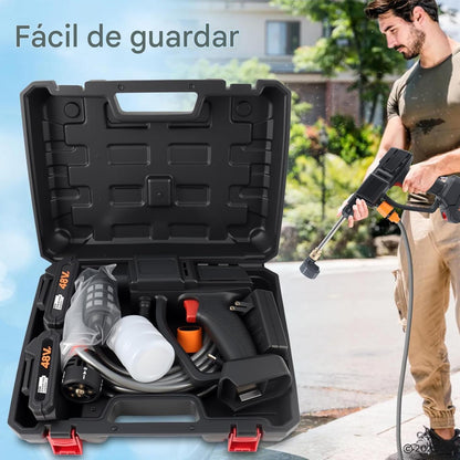 Lavadora a presión inalámbrica, lavadora portátil de 500 PSI