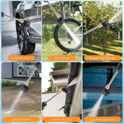 Lavadora a presión inalámbrica, lavadora portátil de 500 PSI